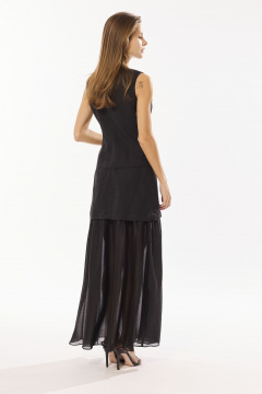 Жилет, юбка DAVA 2233 черный - фото 5