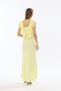 Платье DAVA 1218 желтый - фото 2