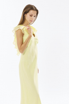 Платье DAVA 1218 желтый - фото 5