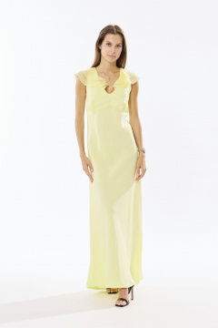 Платье DAVA 1218 желтый - фото 1