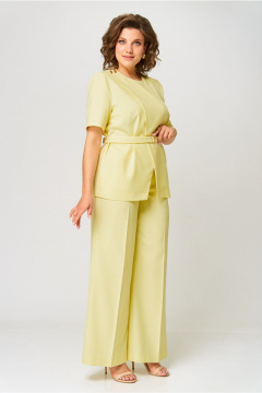 Брюки, жилет Орхидея 1597 лимонный - фото 5