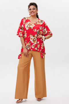 Блуза Anelli 1606.2 розы_на_египетском_песке - фото 4