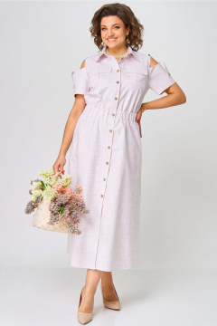 Платье Angelina & Сo 1243 светло-сиреневый - фото 4