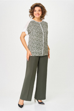 Блуза DaLi 7033 мультиколор - фото 4