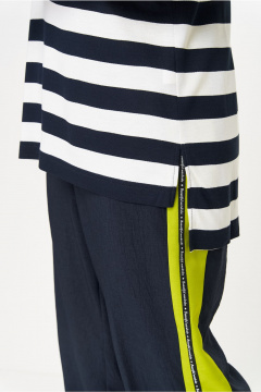 Брюки, туника DaLi 7042.2 синий_полоска - фото 5