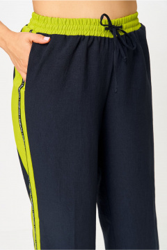 Брюки, туника DaLi 7042.2 синий_полоска - фото 4