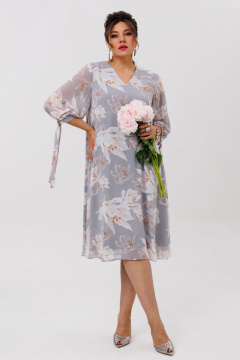 Платье Anelli 1535 лилии_в_тумане - фото 1
