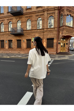 Брюки THE.WOMAN 0330 бежевый - фото 2