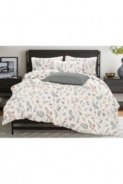 Наволочка, пододеяльник, простыня СонМаркет Бязь 6512.02 Цвяточны цуд 1,5-а спальный - фото 1