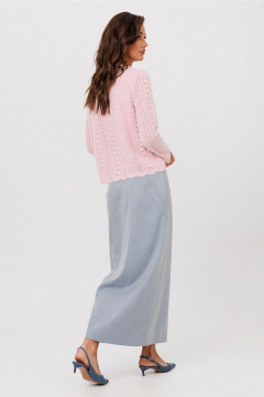 Юбка Butеr 2987 серо-голубой - фото 2