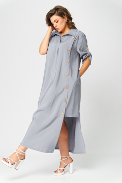 Платье Danaida 2265 серый - фото 4