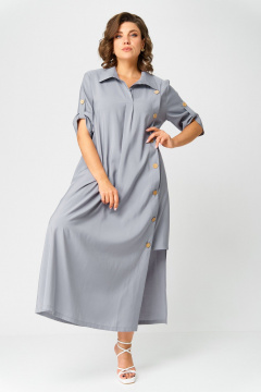 Платье Danaida 2265 серый - фото 3