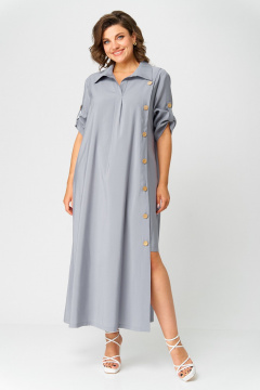 Платье Danaida 2265 серый - фото 5