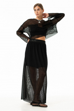 Лонгслив Luna 243 чёрный - фото 2