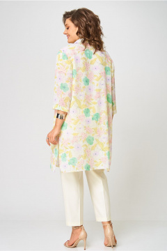 Блуза, брюки, кардиган Andina city 9073-25 сливочное_масло - фото 2