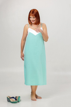 Сарафан Соджи 652 бирюзовый - фото 4