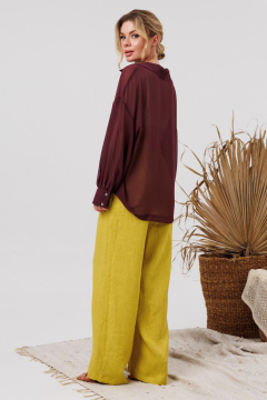 Брюки AMORI 5215А горчица - фото 5