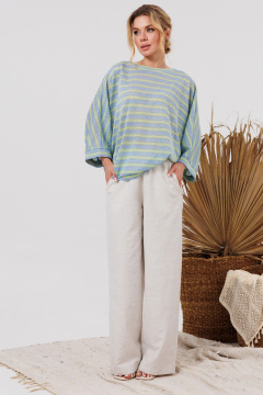 Брюки AMORI 5215Б льняной - фото 3