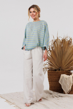 Брюки AMORI 5215Б льняной - фото 2