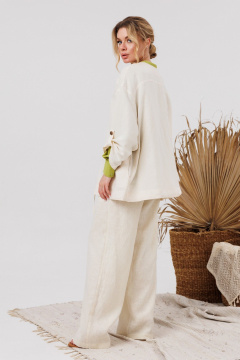 Брюки AMORI 5215Д топленое_молоко - фото 5