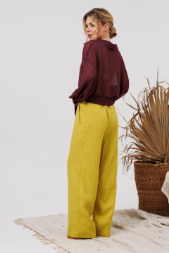 Блуза AMORI 6474 вишня - фото 4