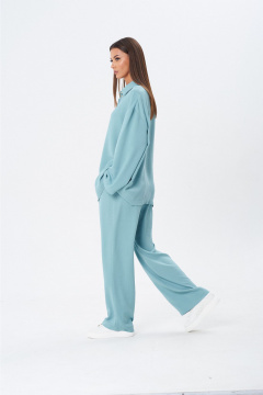 Блуза, брюки Lady Line 1607 мята - фото 2