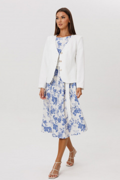 Жакет, платье, пояс Ларс Стиль 1075/2 - фото 2