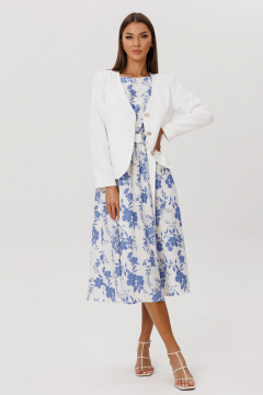 Жакет, платье, пояс Ларс Стиль 1075/2 - фото 1