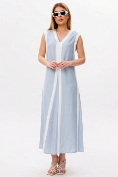 Платье Faufilure C1759 голубой - фото 1