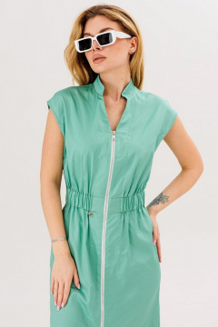 Платье Faufilure C1775 зеленый - фото 4