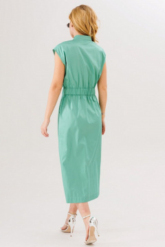 Платье Faufilure C1775 зеленый - фото 3