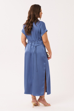 Платье Панда 105280 темно-голубой - фото 5