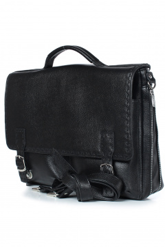 Портфель Galanteya 29710.25с49к45 черный/серый - фото 1