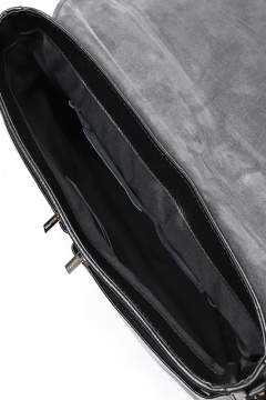 Портфель Galanteya 29710.25с49к45 черный/серый - фото 5