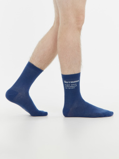 Носки Mark Formelle 017K-2501/23017K-1 джинсовый_рис.2501 - фото 1