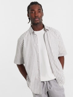 Рубашка Mark Formelle 111847/1/24-4491П-9 бело_серая_полоска - фото 3