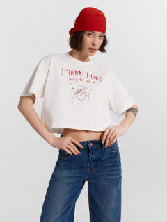 Футболка Mark Formelle 112664/24-33147П-0 белый_печать4_3_сл_на_пол - фото 3