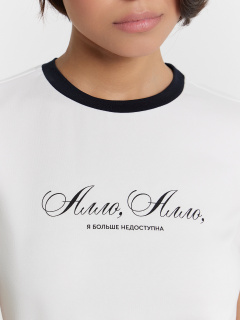 Футболка Mark Formelle 112936/24-33056П-5 белый_печать_1_сл_на_пол - фото 3