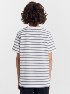 Футболка Mark Formelle 113379-2/24-27808П-5 лимонад_серая_полоска_на_белом_3_сл_1изд_печ_на_п - фото 2