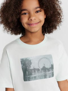 Футболка Mark Formelle 117843/24-27896П-0 светлая_мята_печать1_3_сл_на_пол - фото 2