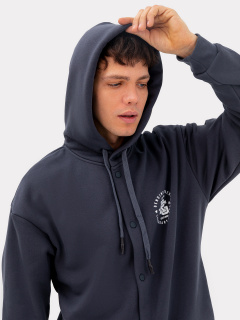 Толстовка Mark Formelle 121171/1-1/24-3690П-7П графит_печать_1_сл_на_пол - фото 3