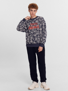 Свитшот Mark Formelle 121865/1/24-3199П-7П персонажи_на_графитовом_2_сл_на_пол - фото 2