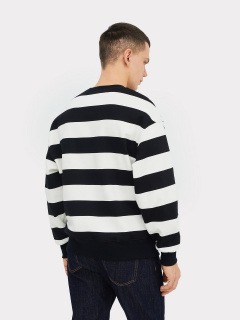 Свитшот Mark Formelle 121865/1/24-3988П-7П черно_молочная_полоска - фото 4