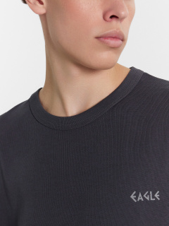 Лонгслив Mark Formelle 121902/24-3965П-0 графит_печать_1_сл_на_пол_2_сл_на_спинке - фото 3