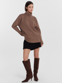 Джемпер Mark Formelle 122899/24-33361Ц-26 кофейный_меланж_5364_D - фото 4
