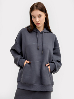 Худи Mark Formelle 122918/24-27199Ц-7П-2 графит_493_D_вышивка - фото 1