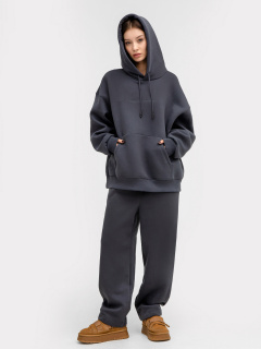 Худи Mark Formelle 122918/24-27199Ц-7П-2 графит_493_D_вышивка - фото 4