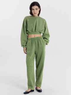 Свитшот Mark Formelle 122928/1/22/ОБР25580П-7П водяная_лилия_ACID_009.1А_Эйсид - фото 4