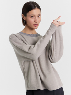 Свитшот Mark Formelle 122996/24-30051Ц-26 средне_серый_меланж_4425_В - фото 3