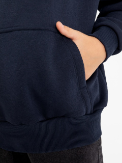 Худи Mark Formelle 123406/22/20742П-7П т.синий_печать_1_сл_на_пол - фото 5